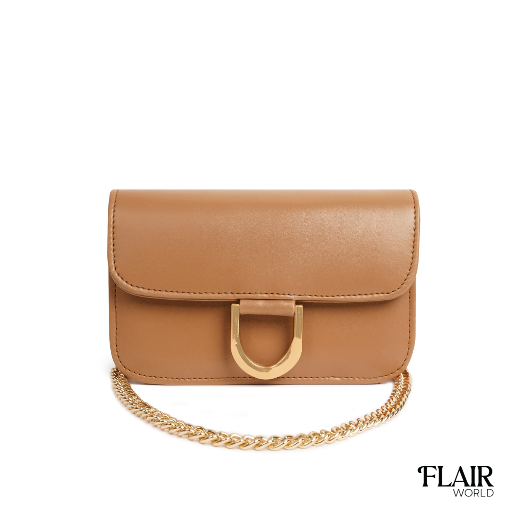 Georgia Brown Crossbody Bag