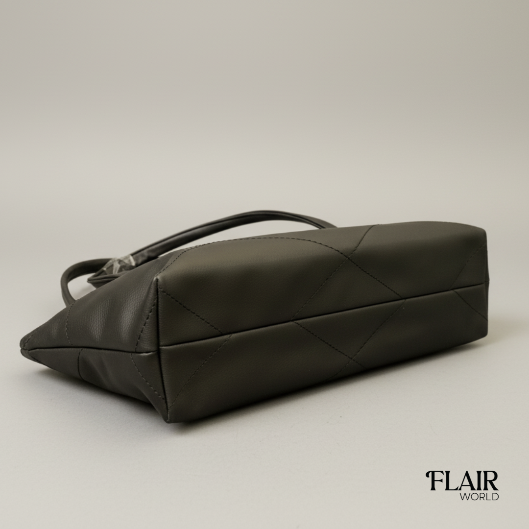 Rosemund Black Shoulder Bag