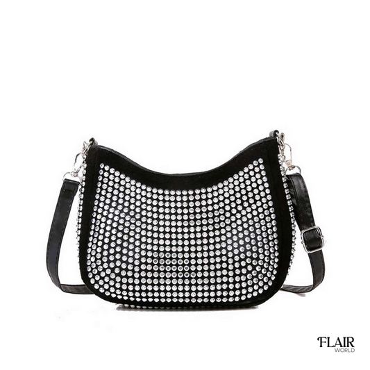 Linda Black Mini Bling Bag