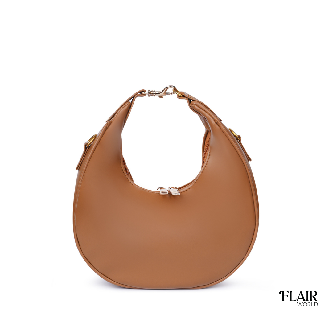 Lamaya Brown Hobbo Bag