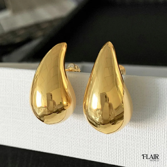 Tear Gold Studs