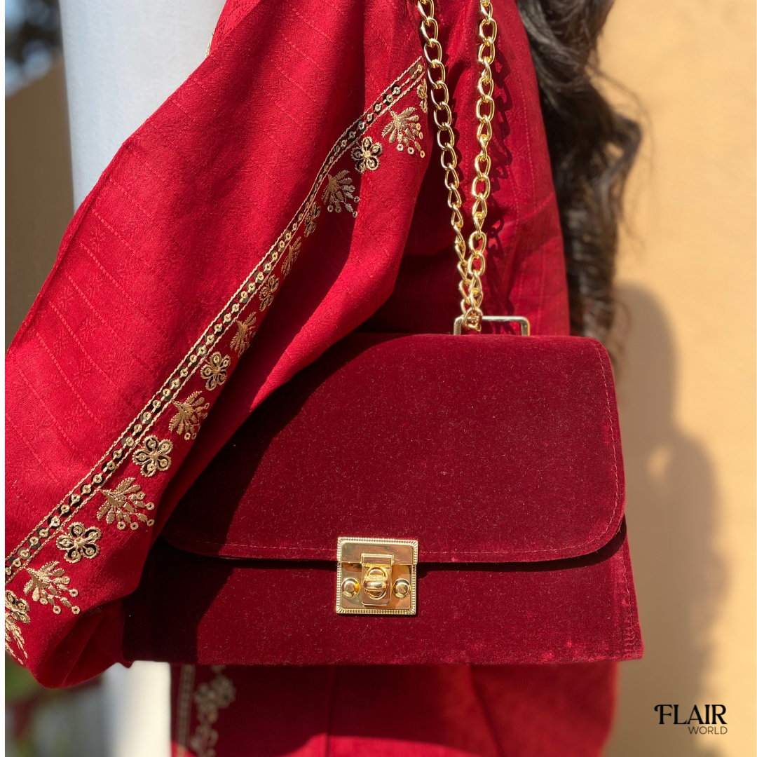 Spade Maroon Bag