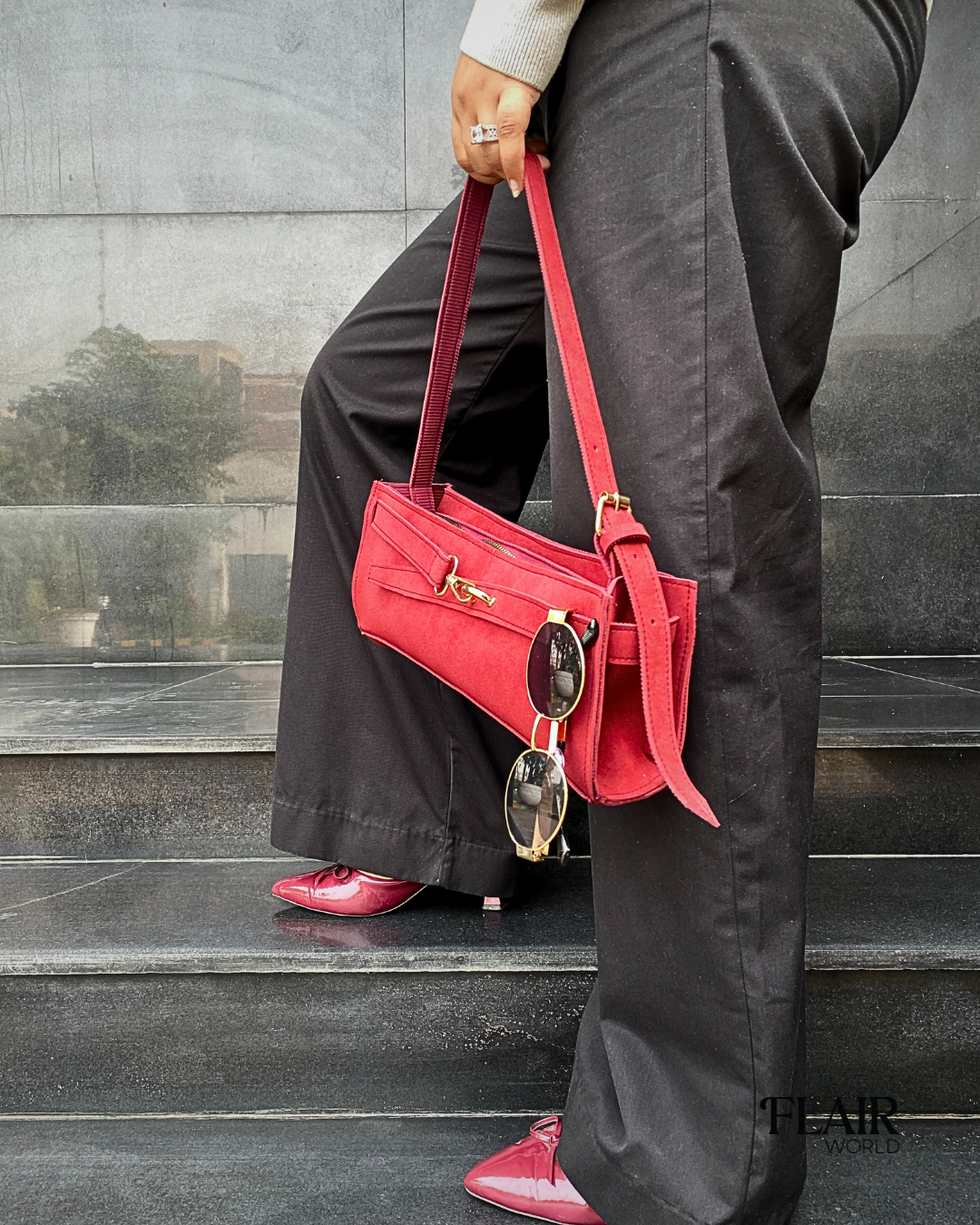 Vienna Maroon Bag