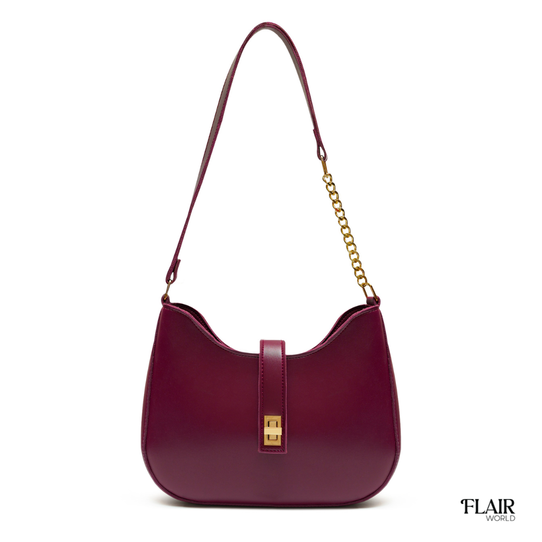 Hazel Maroon Bag