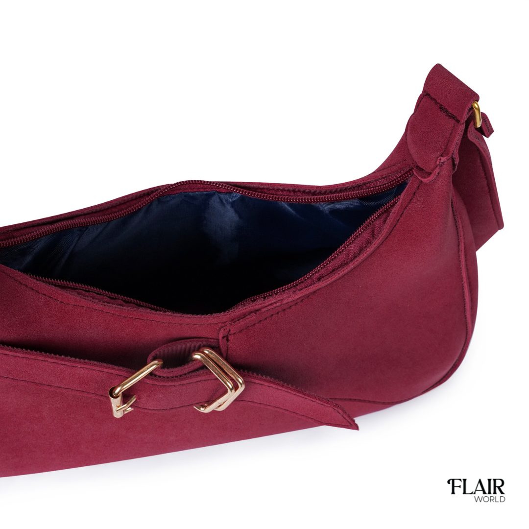 Meghan Maroon Bag