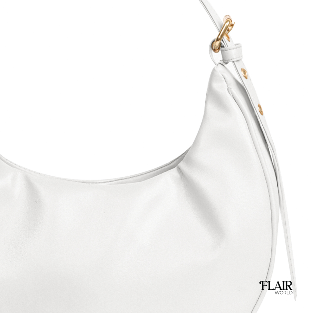 Roseeta White Hobo Bag