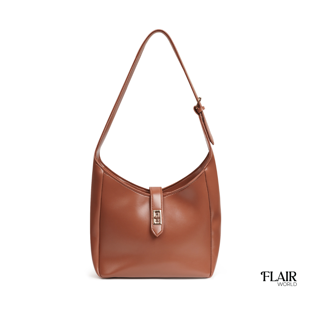 Farlin Brown Tote Bag