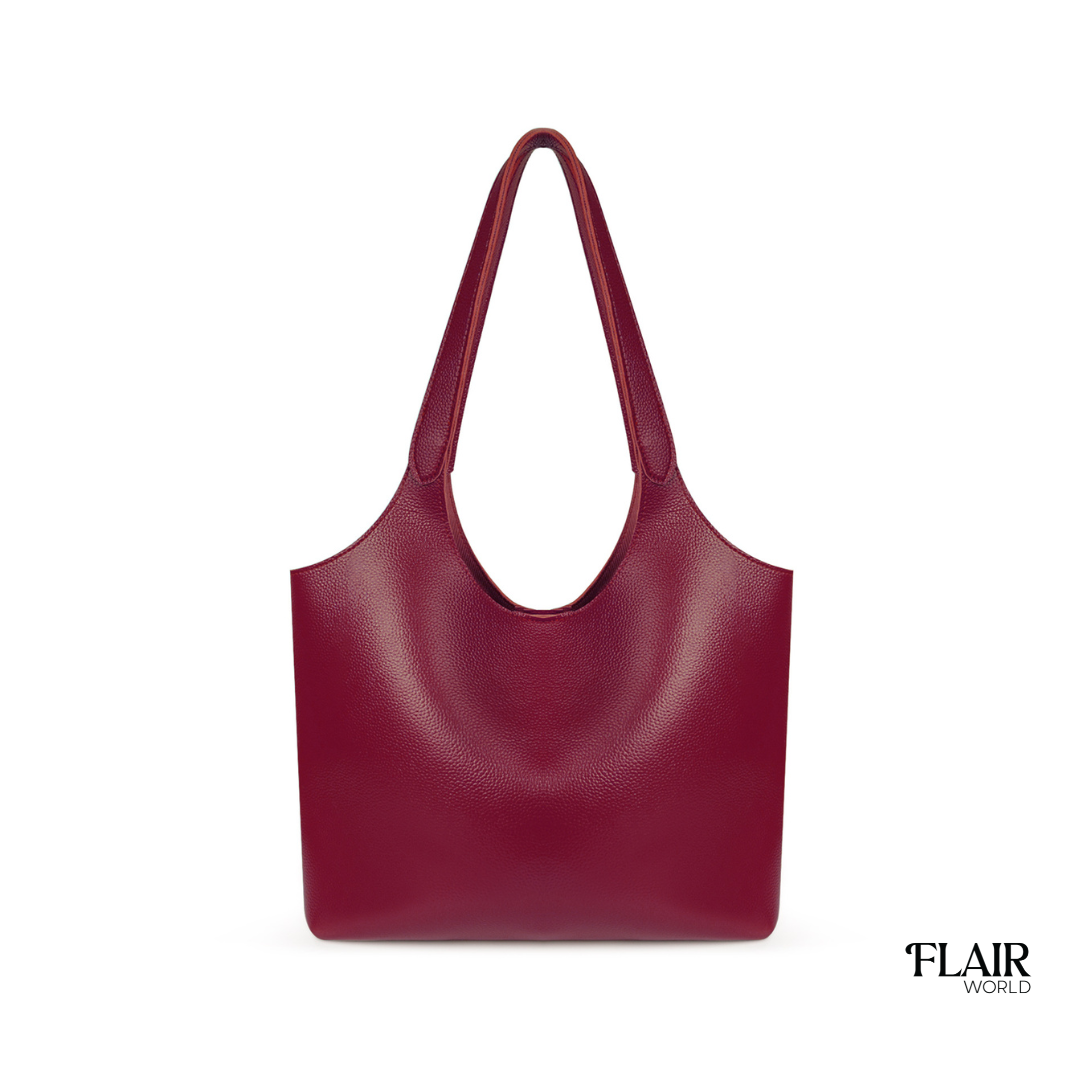 Sansa Maroon Tote Bag