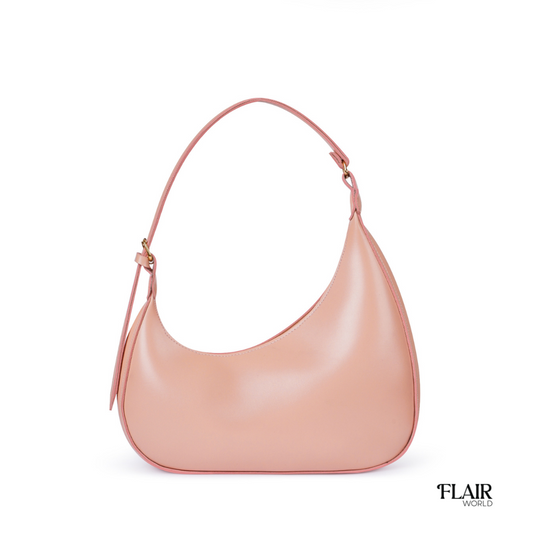 Alanna Pink Hobo Bag