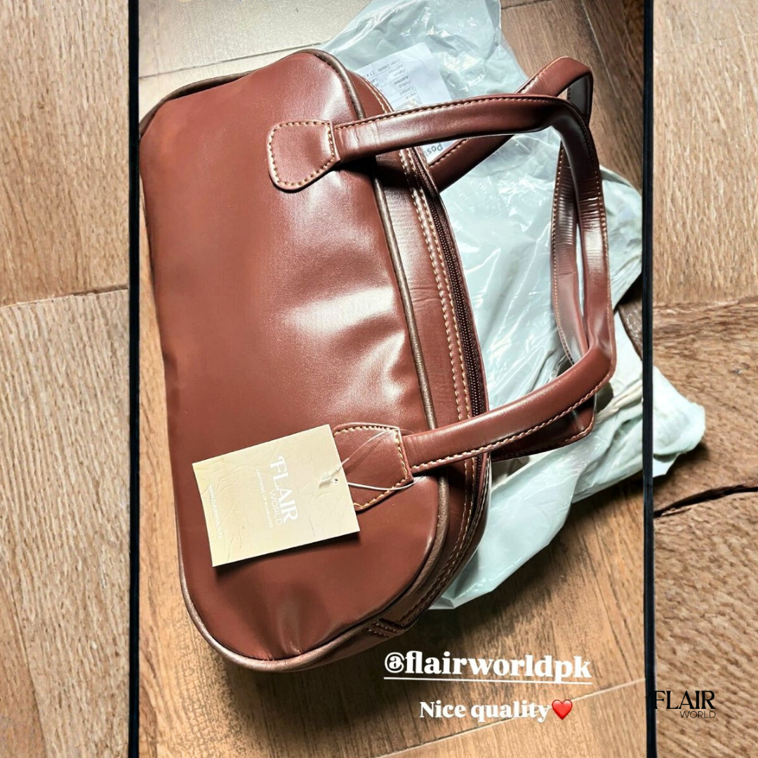 Lavisa Dark Brown Shoulder Bag