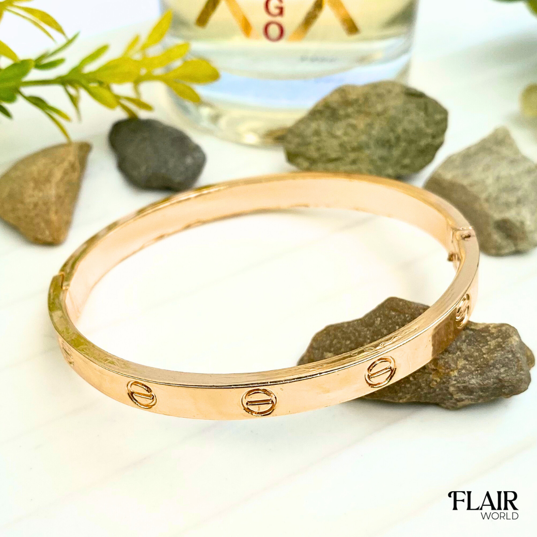Ziafir Gold Bangle/Bracelet