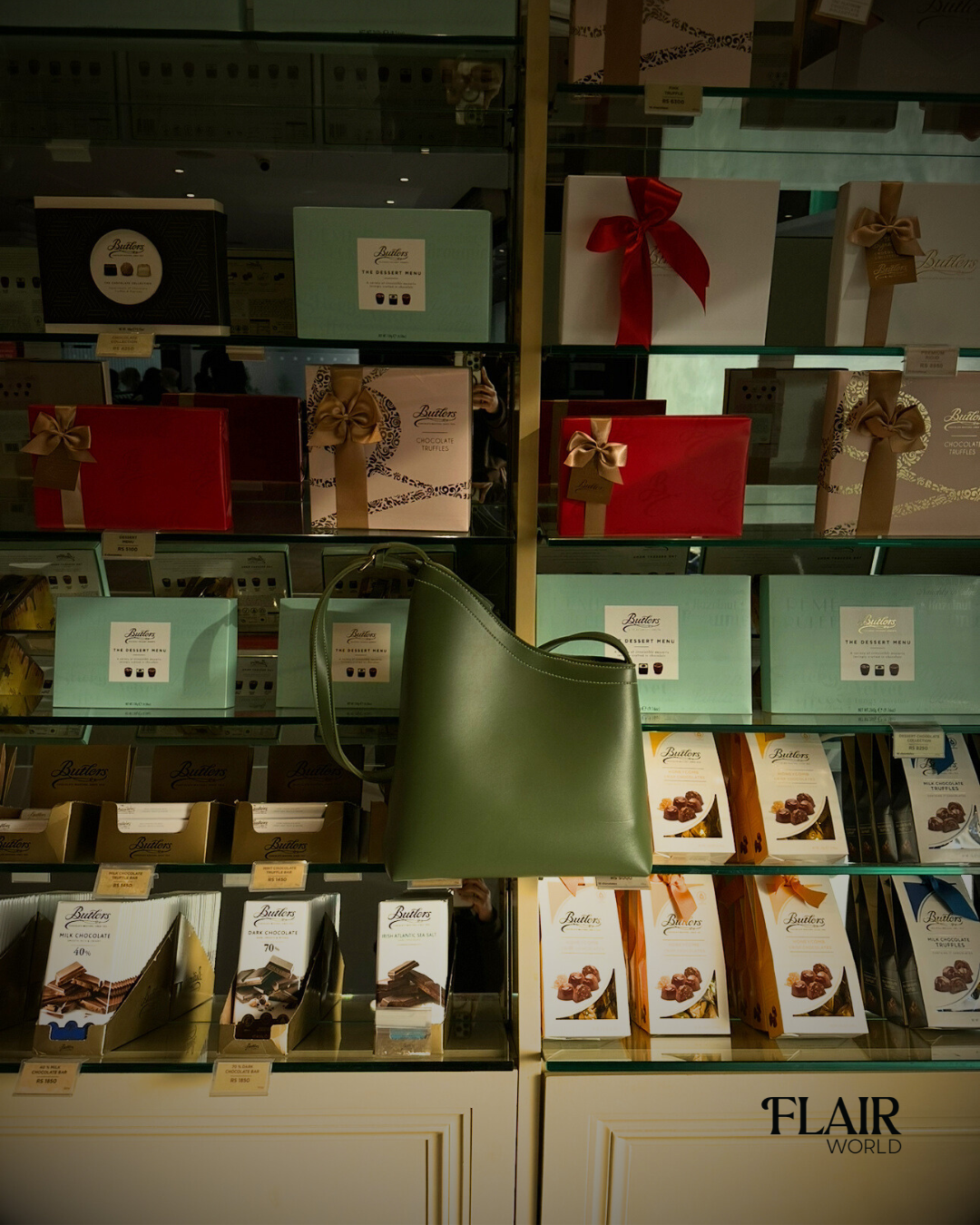 Diana Green Shoulder Bag