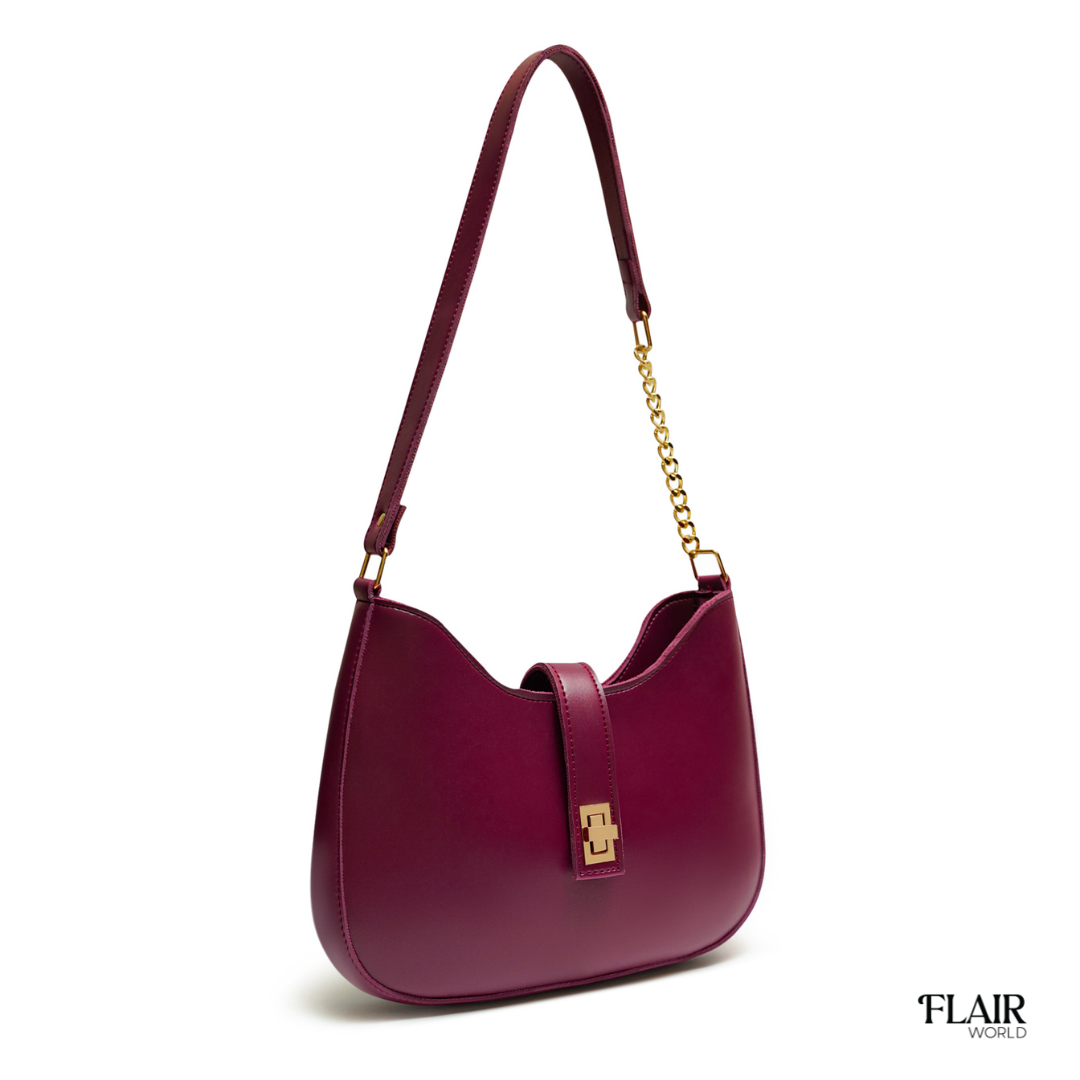 Hazel Maroon Bag