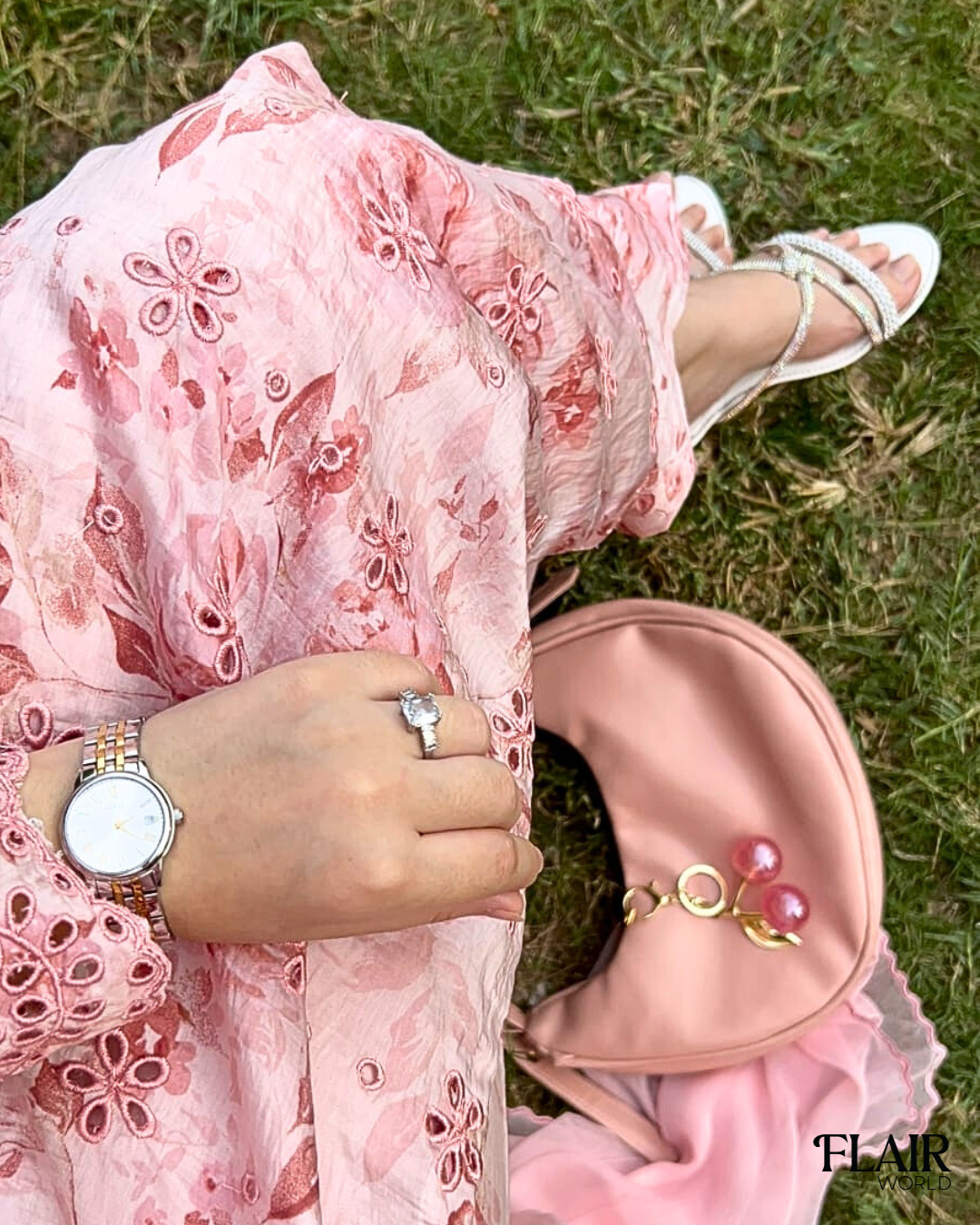 Roseeta pink Hobo Bag