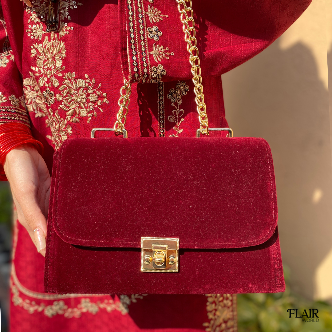 Spade Maroon Bag