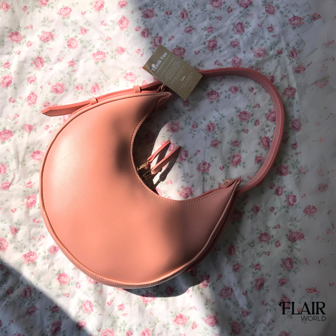 Claudia Pink Hobo Bag