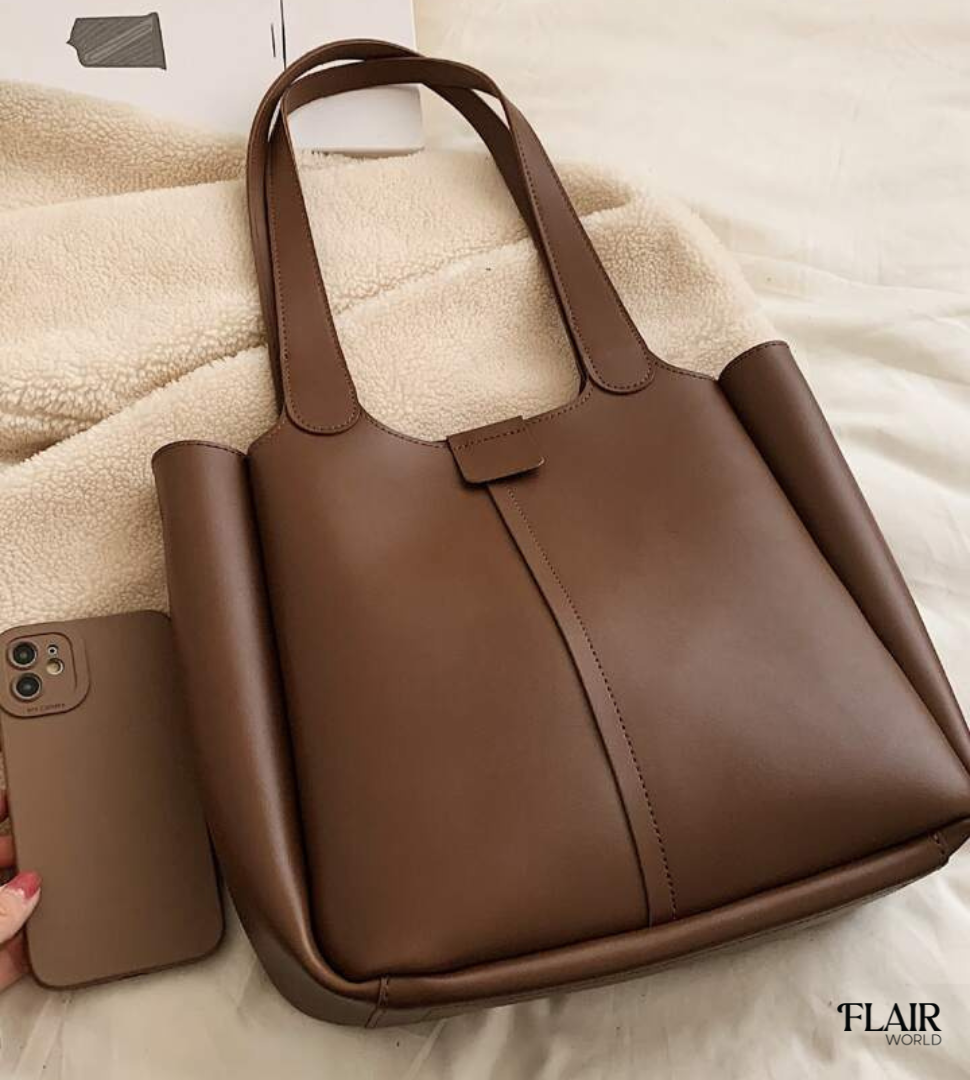 Cherry Brown Tote Bag