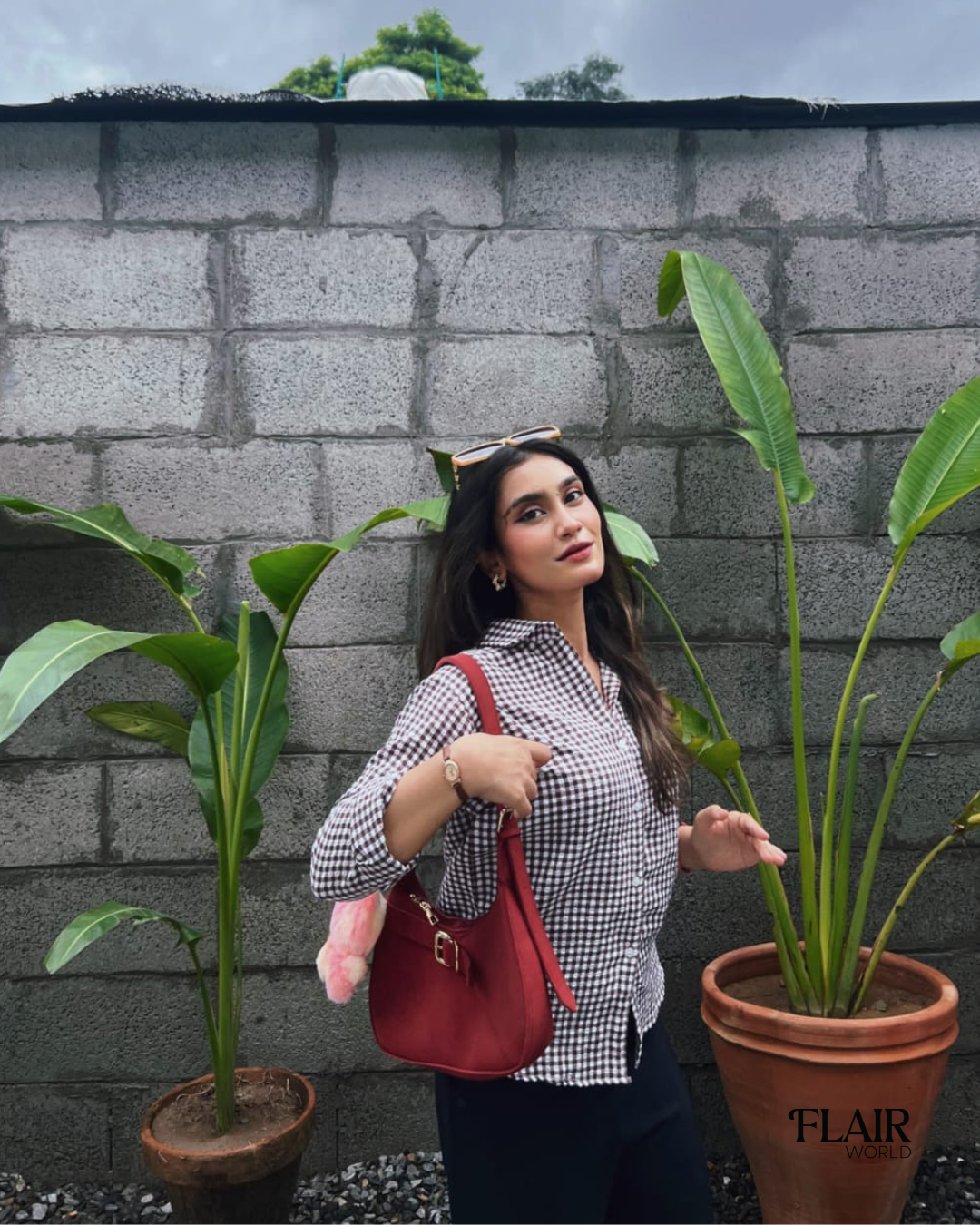 Meghan Maroon Bag