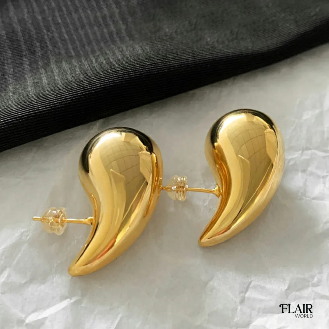 Tear Gold Studs