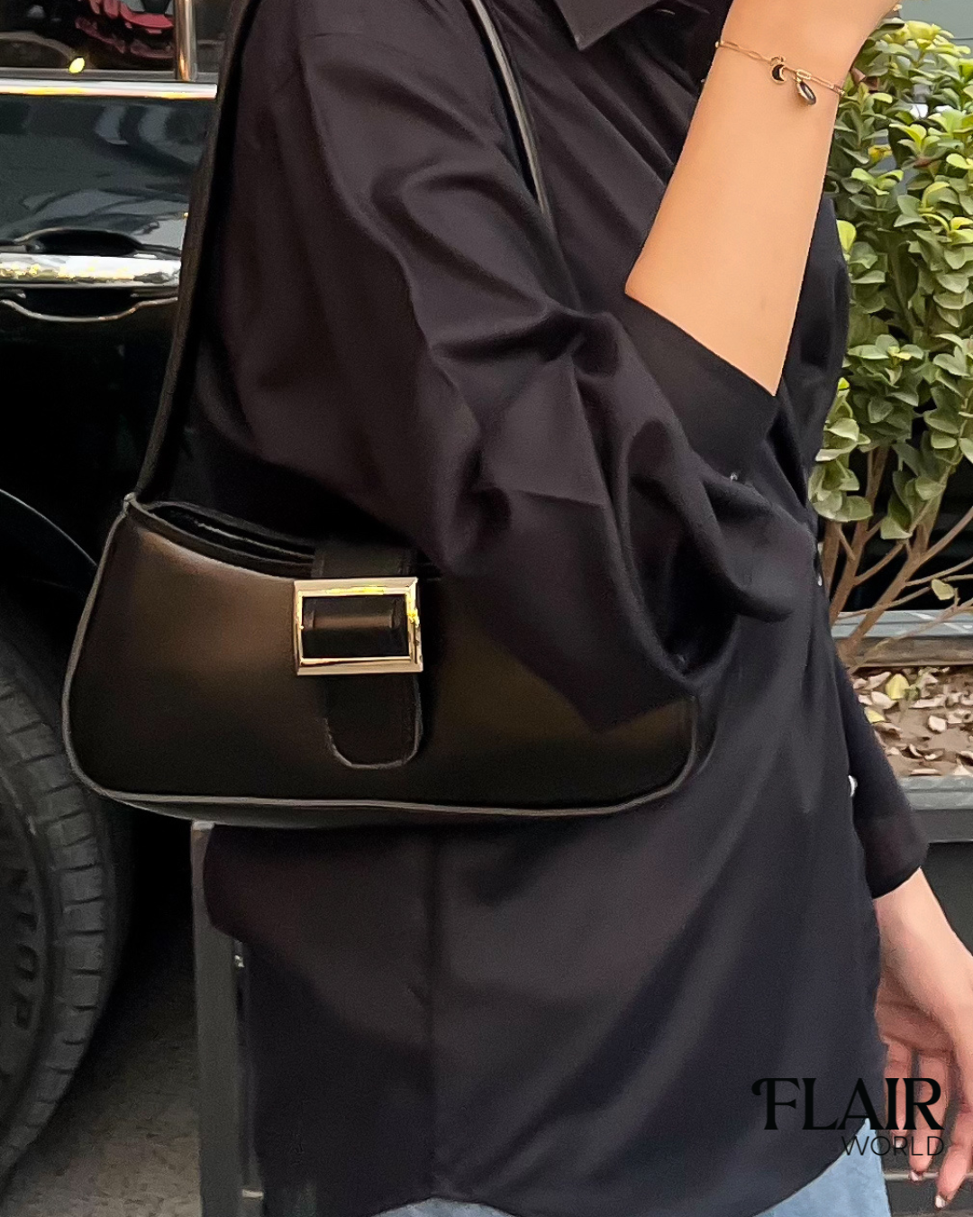 Portia Black Bag