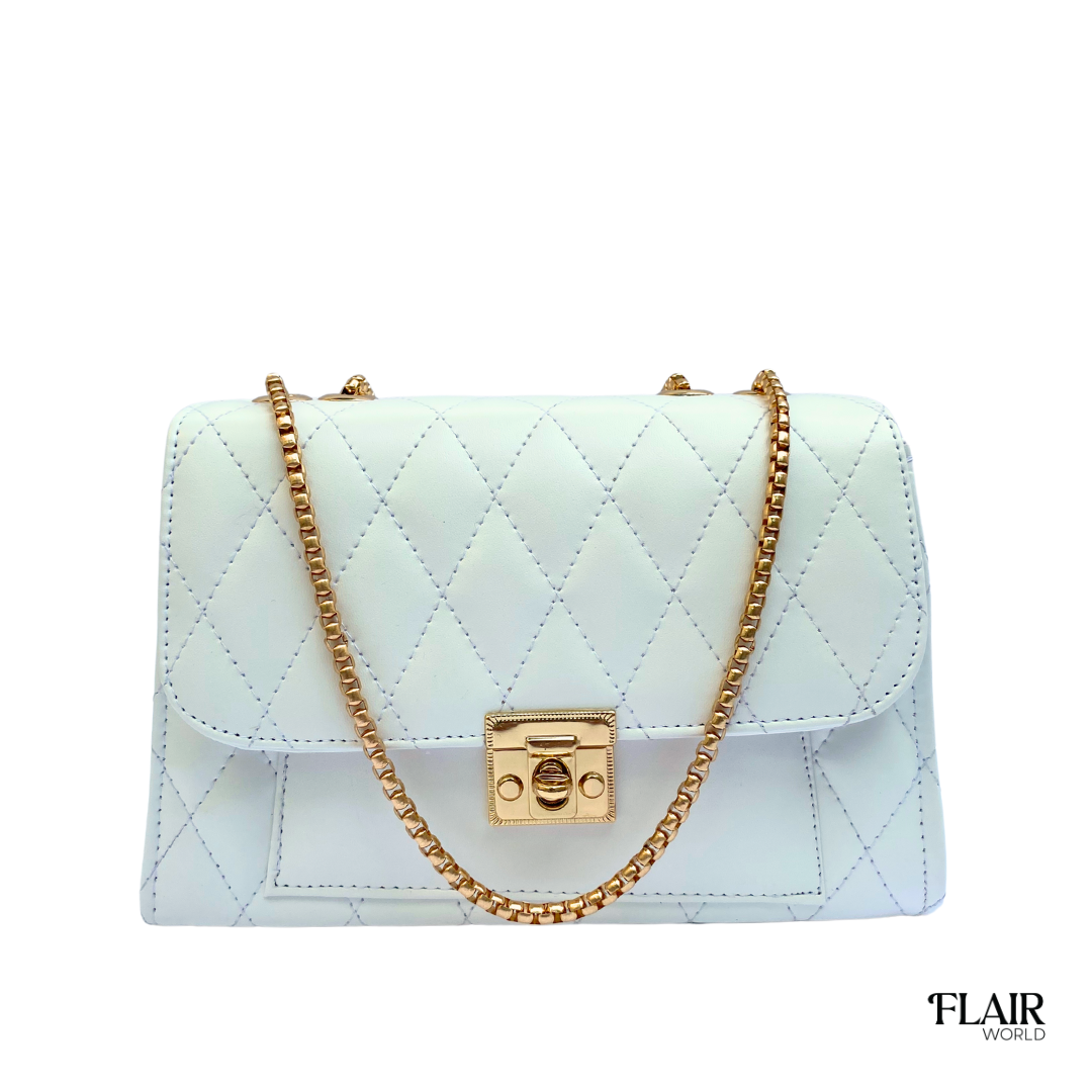 Clara White Bag