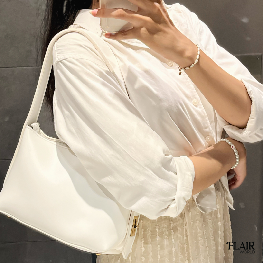 Elyana White Bag