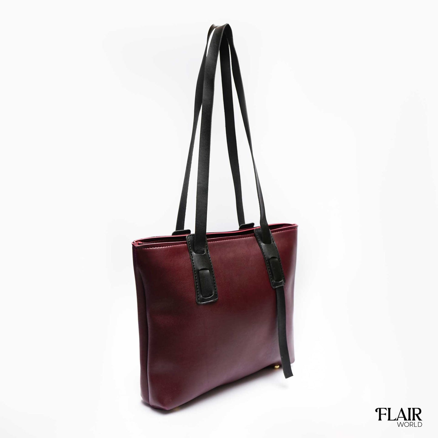 Lilly Maroon Tote Bag