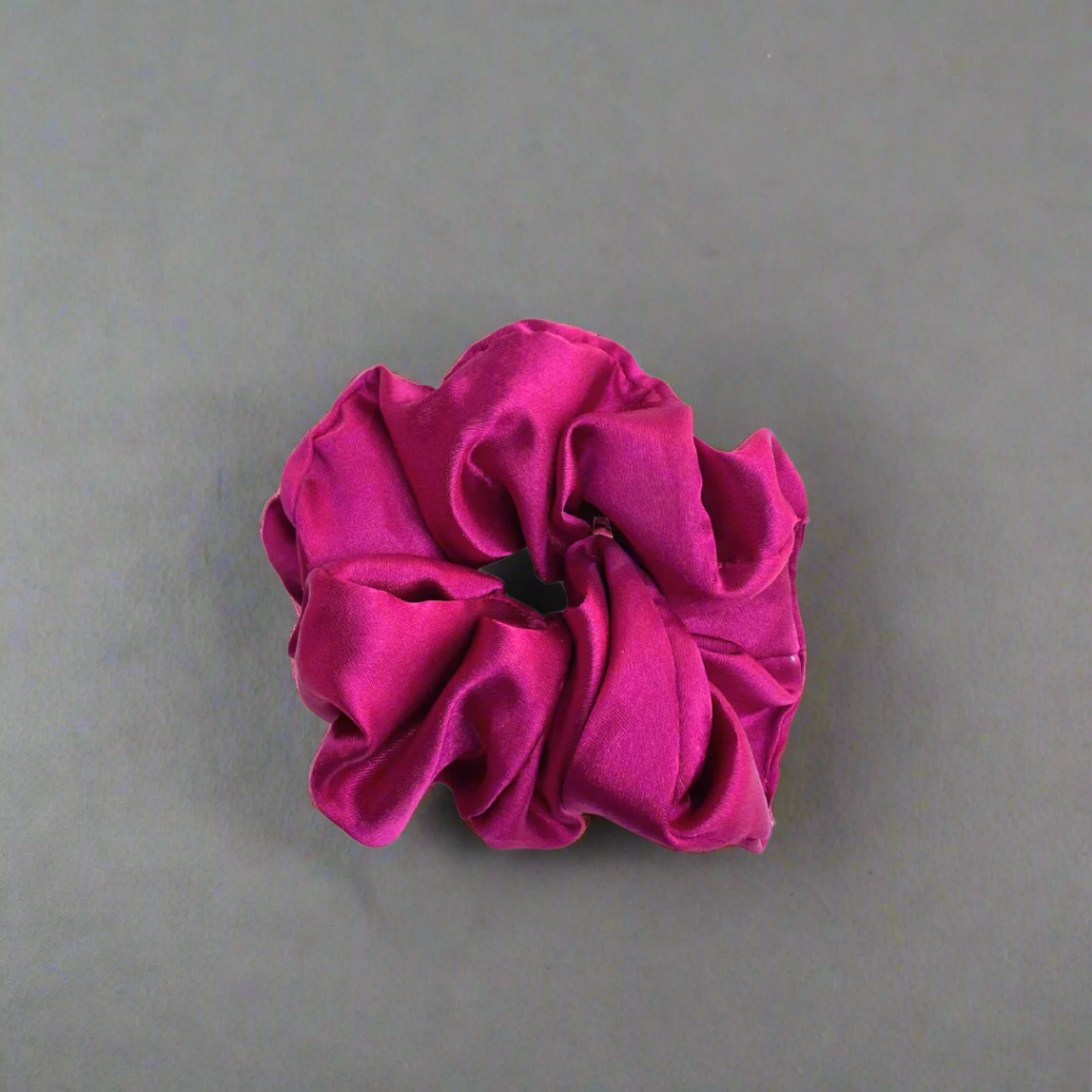 Magenda Silk Scrunchie