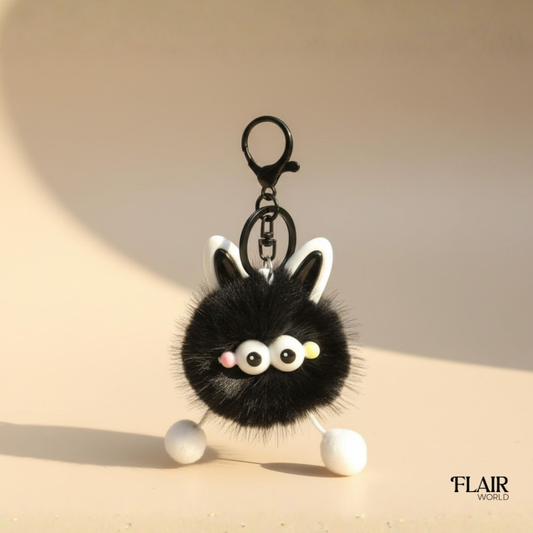 Mini Cat Black Bag Charm