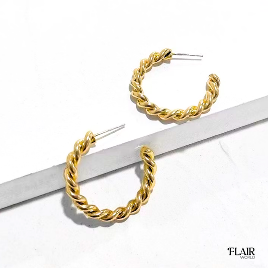 Gold Kylie Hoops