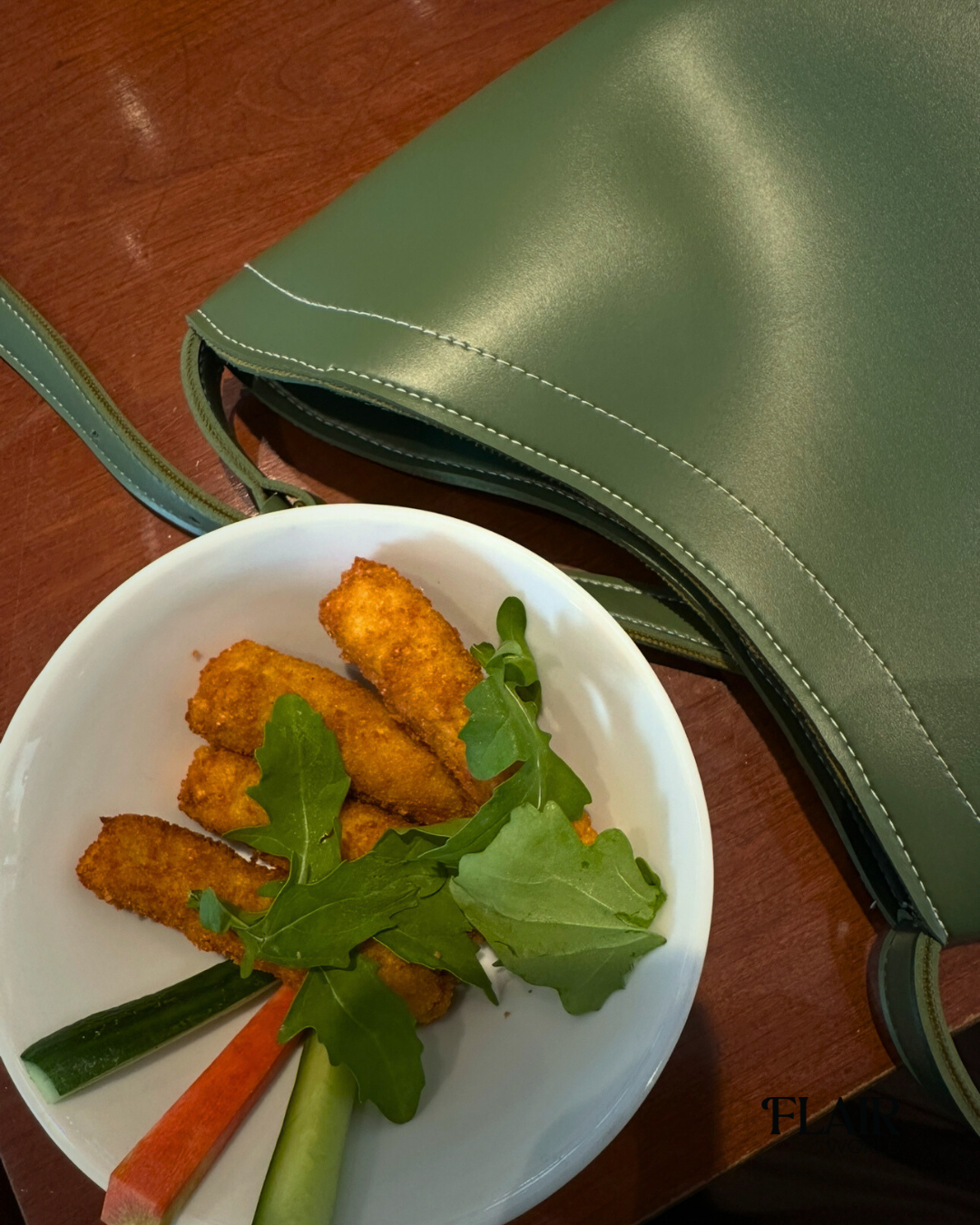 Diana Green Shoulder Bag