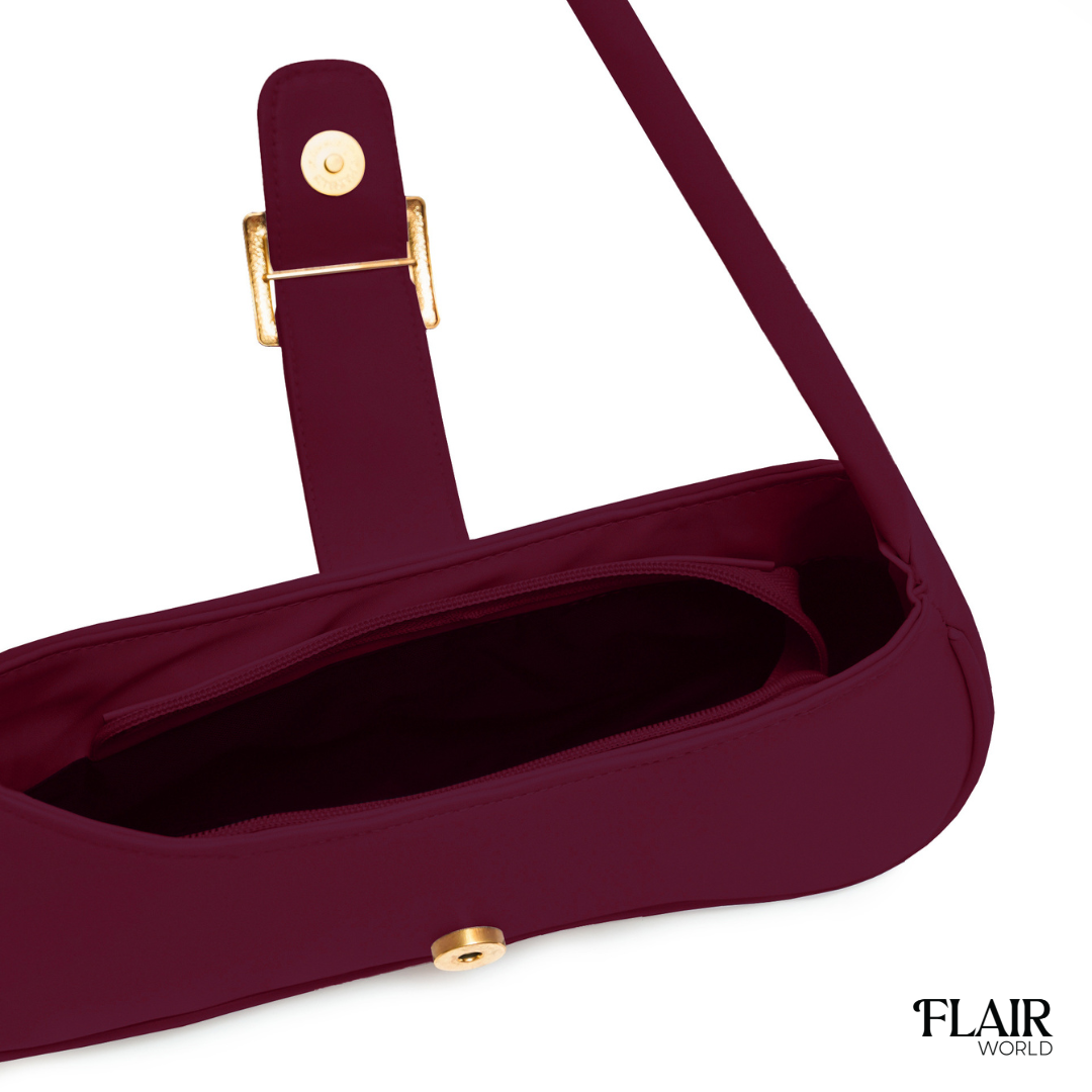 Portia Maroon Bag