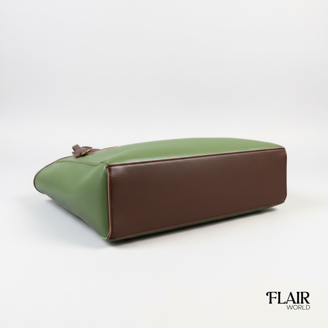 Caira Green Tote Bag