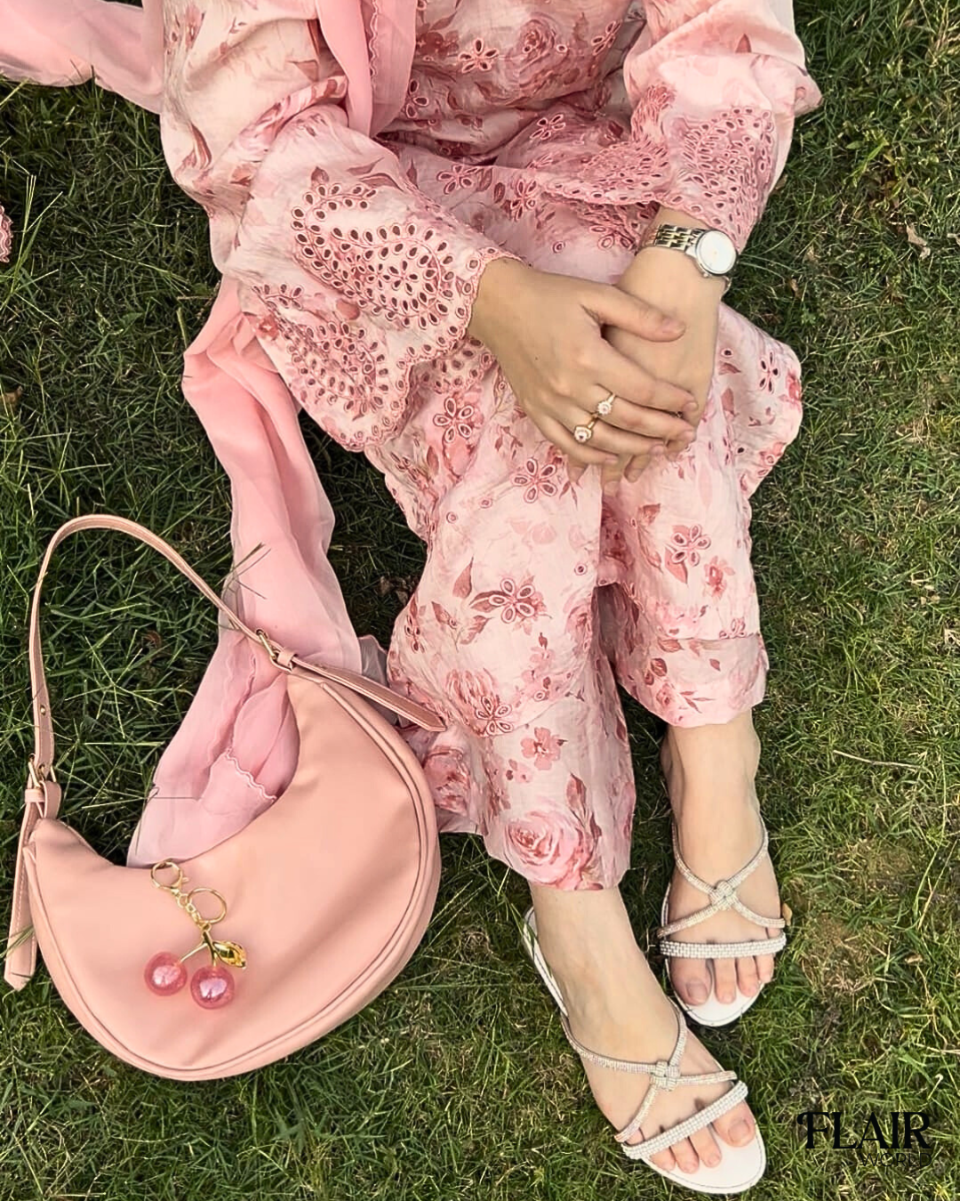 Roseeta pink Hobo Bag