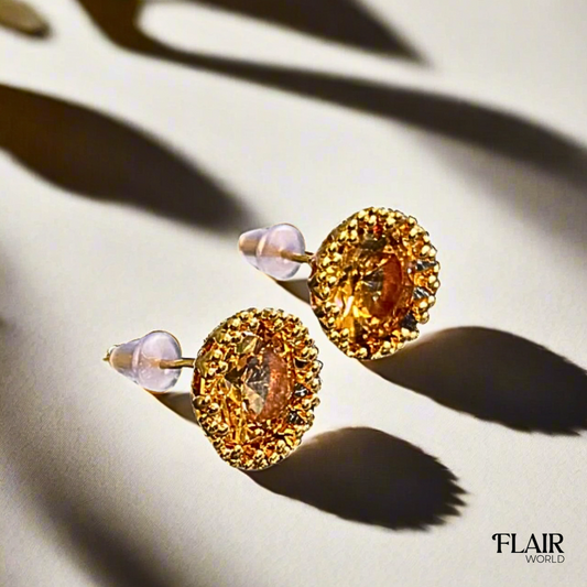 Sun Gold Studs