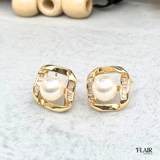 Lenny Pearl Studs