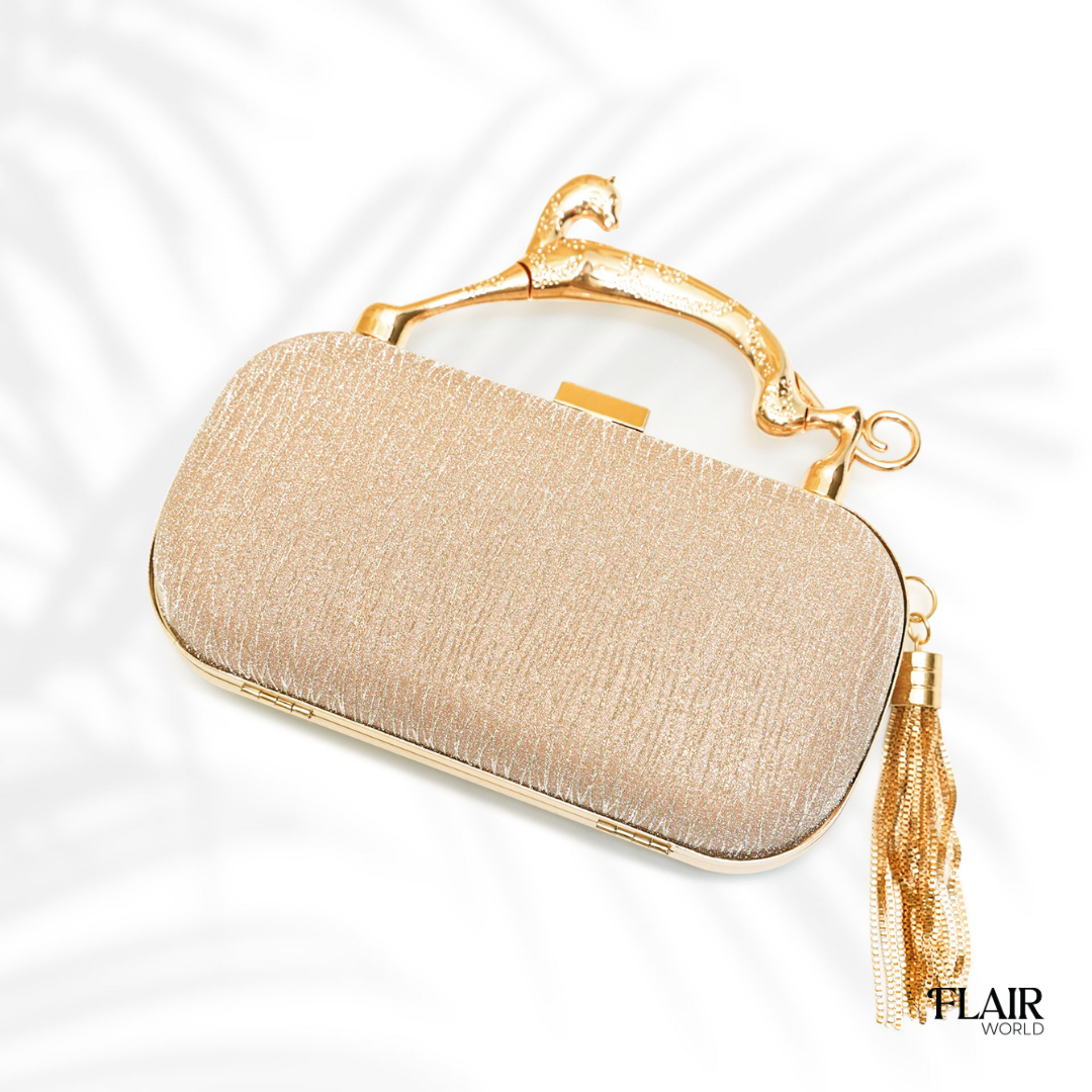 Molly Golden Clutch