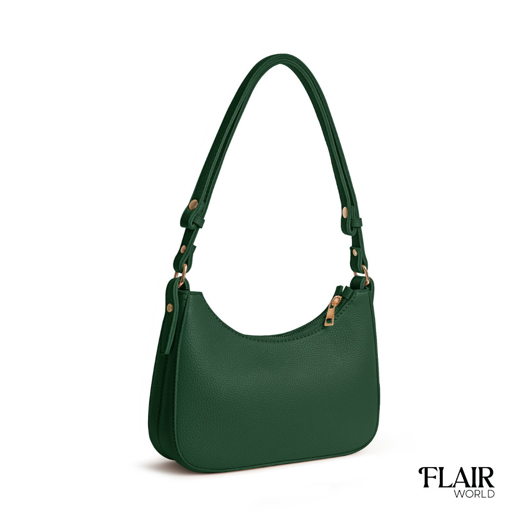 Tasia Green Shoulder Bag