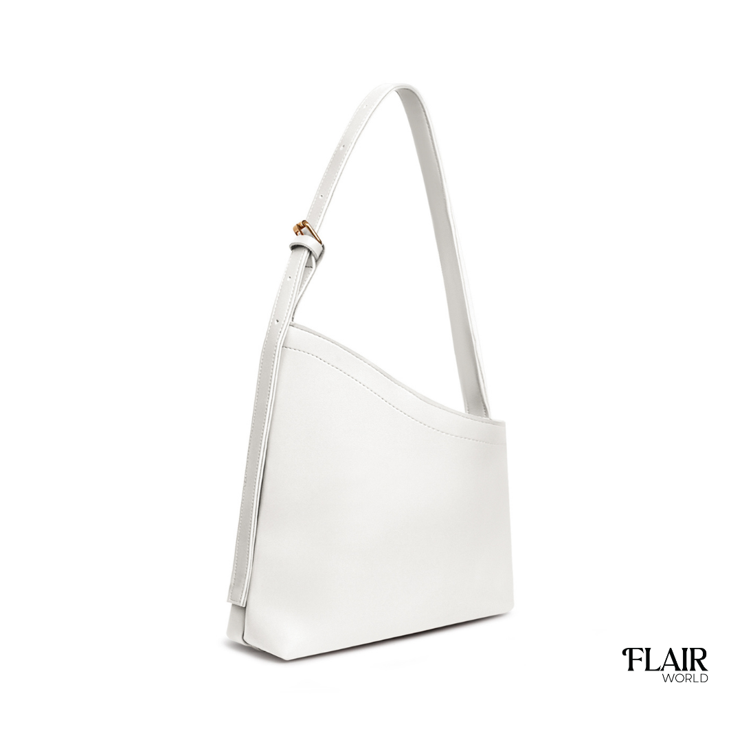 Diana White Shoulder Bag