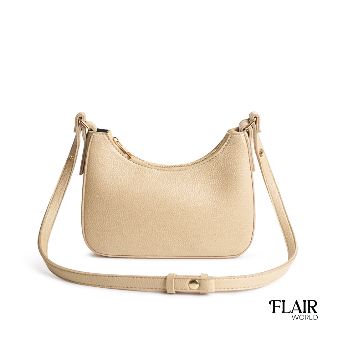 Tasia Beige Shoulder Bag