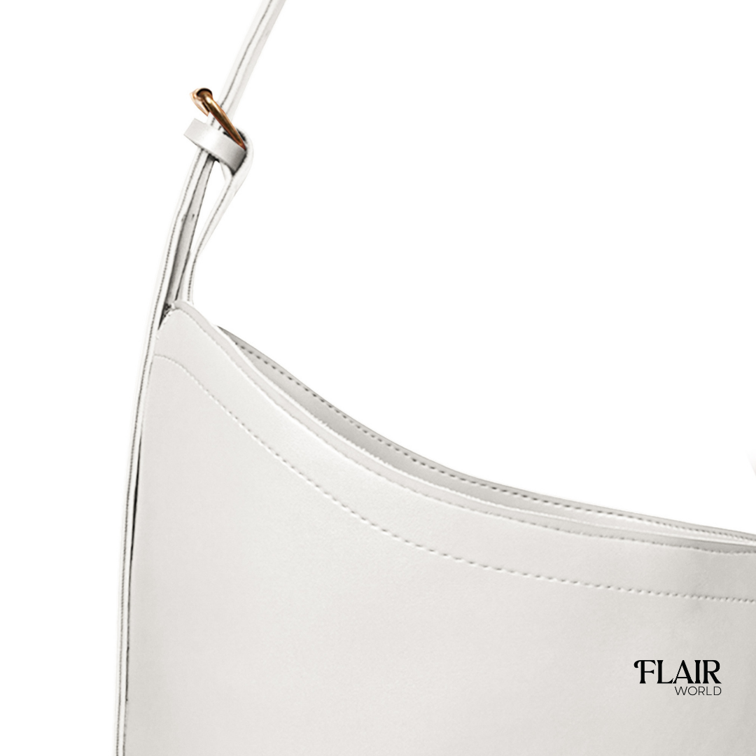 Diana White Shoulder Bag