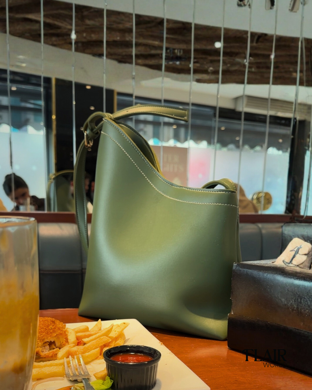 Diana Green Shoulder Bag