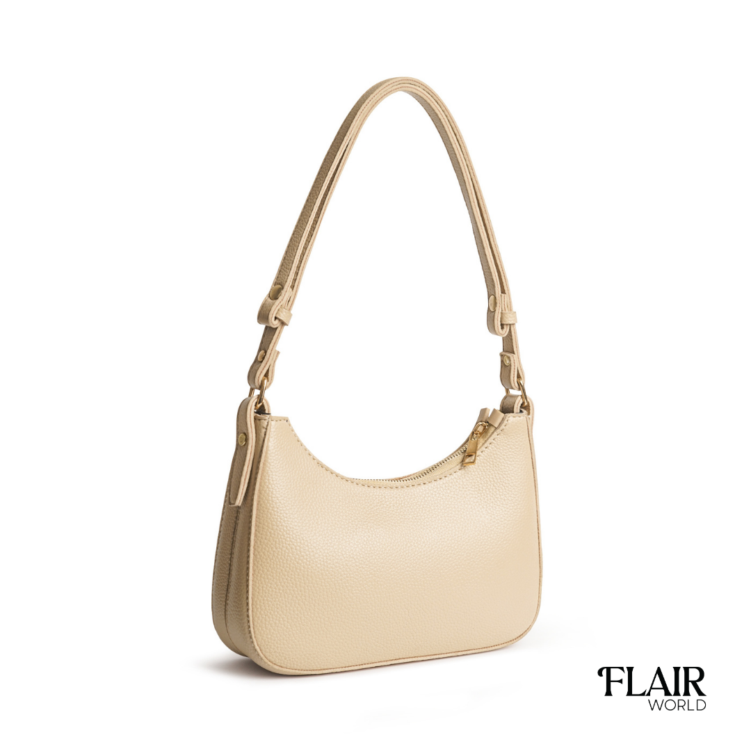 Tasia Beige Shoulder Bag