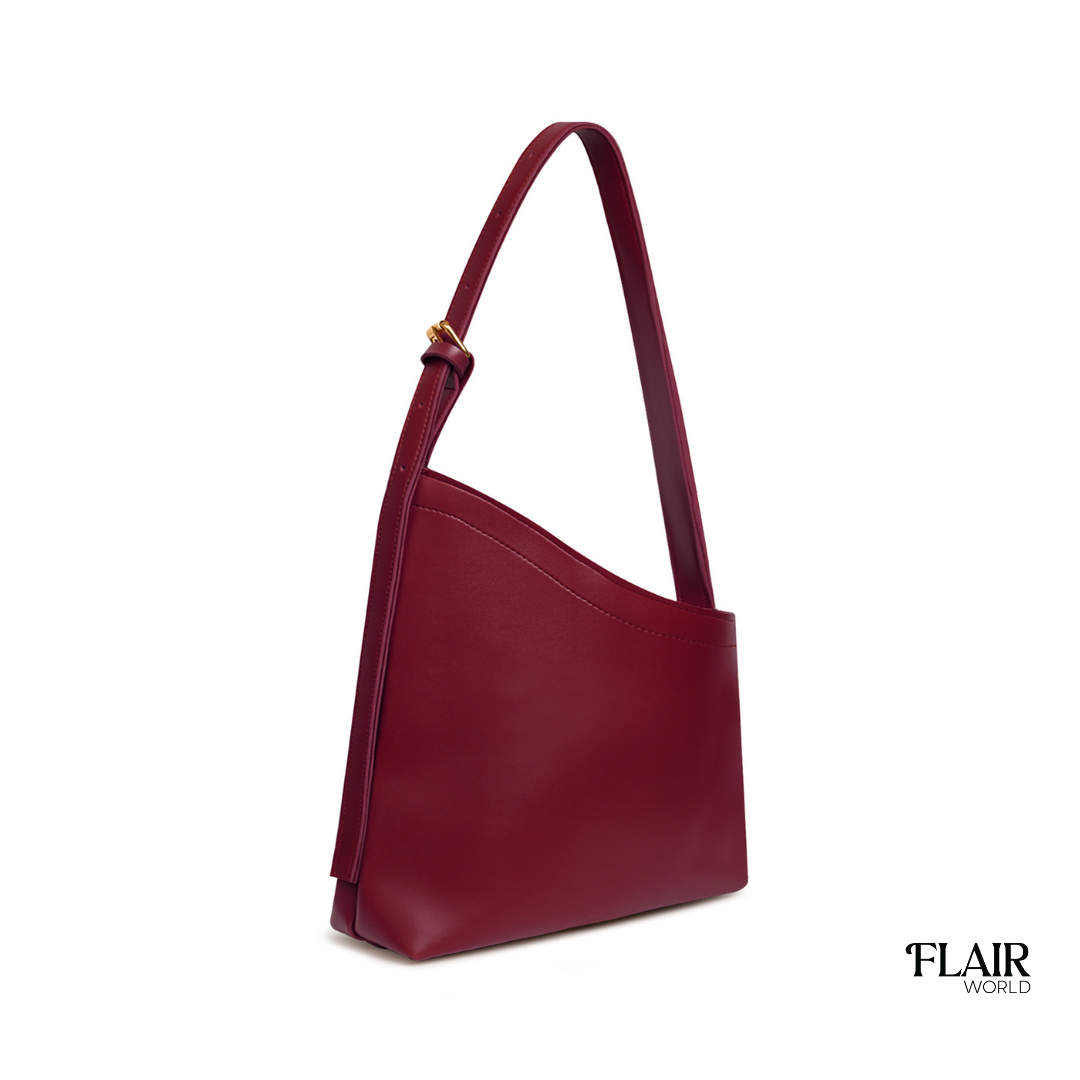 Diana Maroon Shoulder Bag
