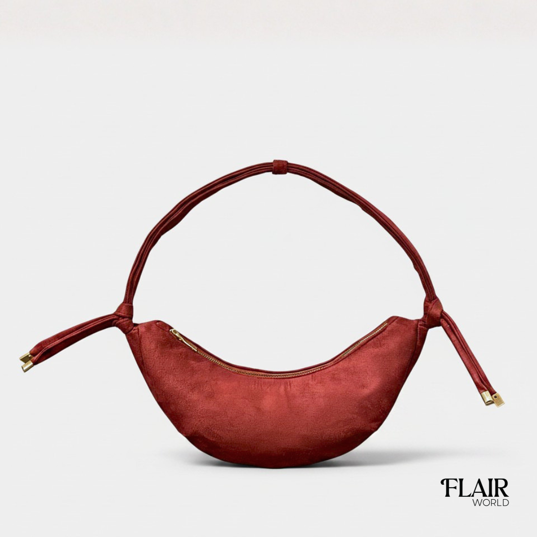 Hannah Maroon Boat Bag