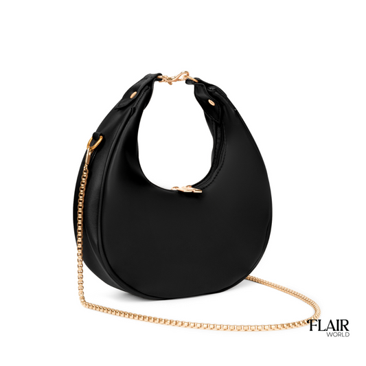 Lamaya Black Hobbo Bag
