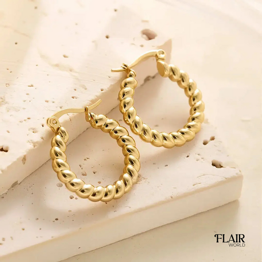 Gallispo Gold  Hoops