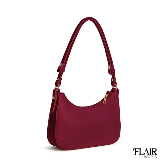 Tasia Maroon Shoulder Bag