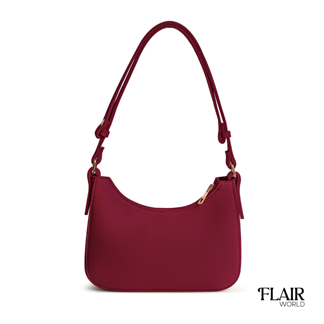Tasia Maroon Shoulder Bag