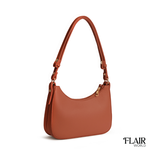 Tasia Brown Shoulder Bag
